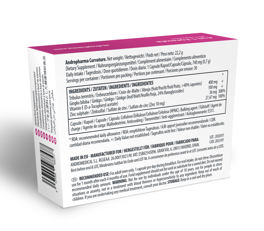 ANDROPHARMA - TRATAMENTO CURVATURA PEYRONIE - Image 2