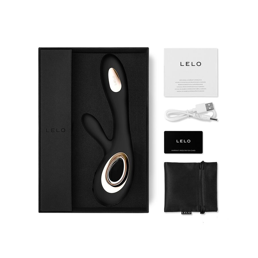 LELO - SORAYA WAVE VIBRADOR COELHO PRETO - Image 3