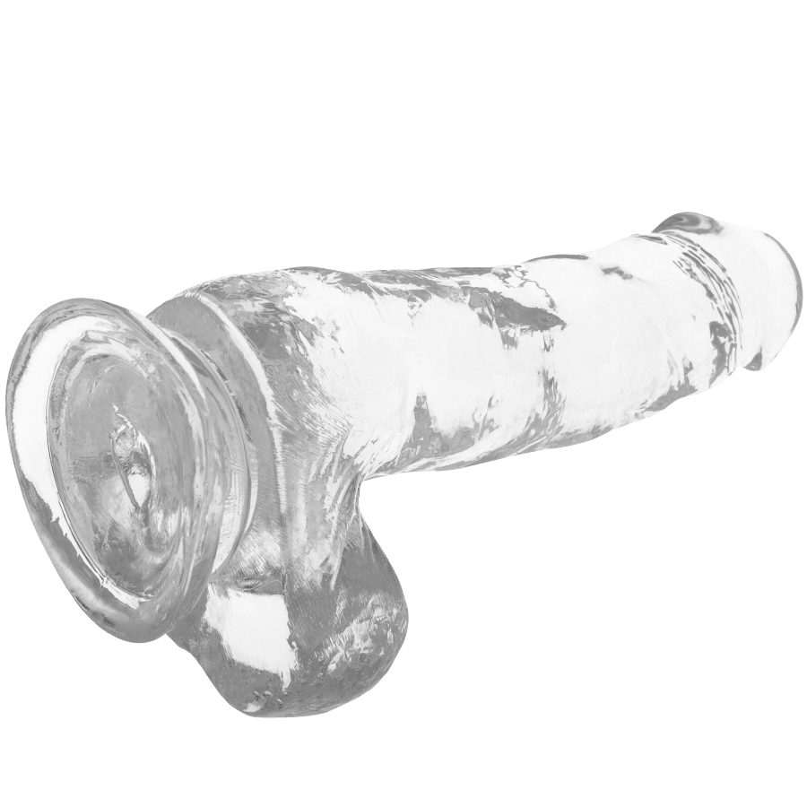 X RAY - DILDO TRANSPARENTE COM BOLAS 18.5 CM -O- 3.8 CM - Image 4