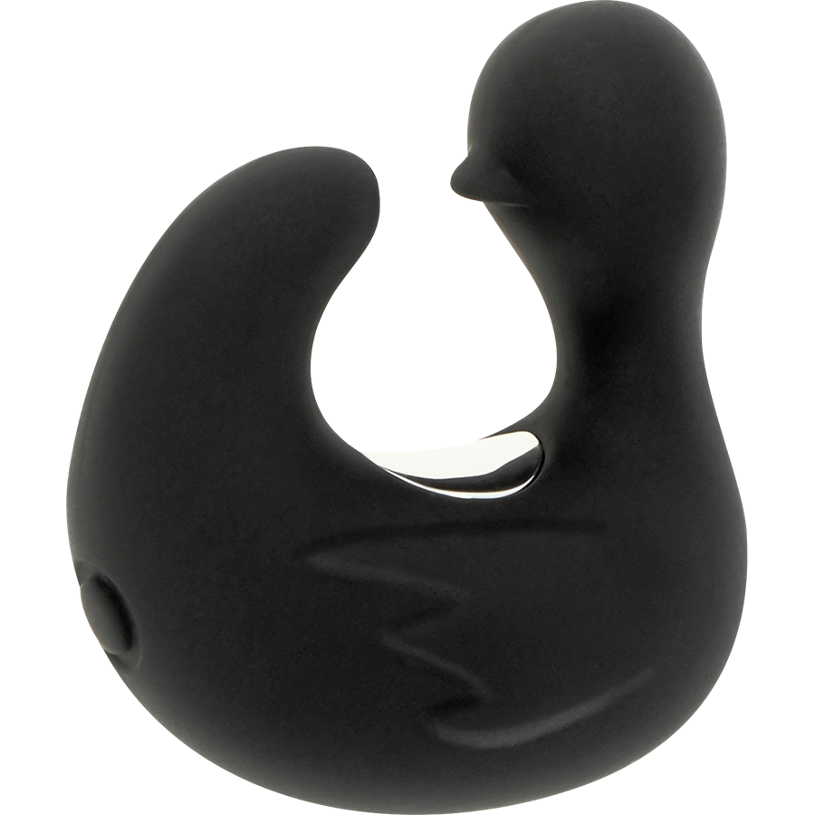 BLACK&SILVER - DEDAL DE PATO ESTIMULANTE DE SILICONE RECARREGÁVEL DUCKYMANIA - Image 4
