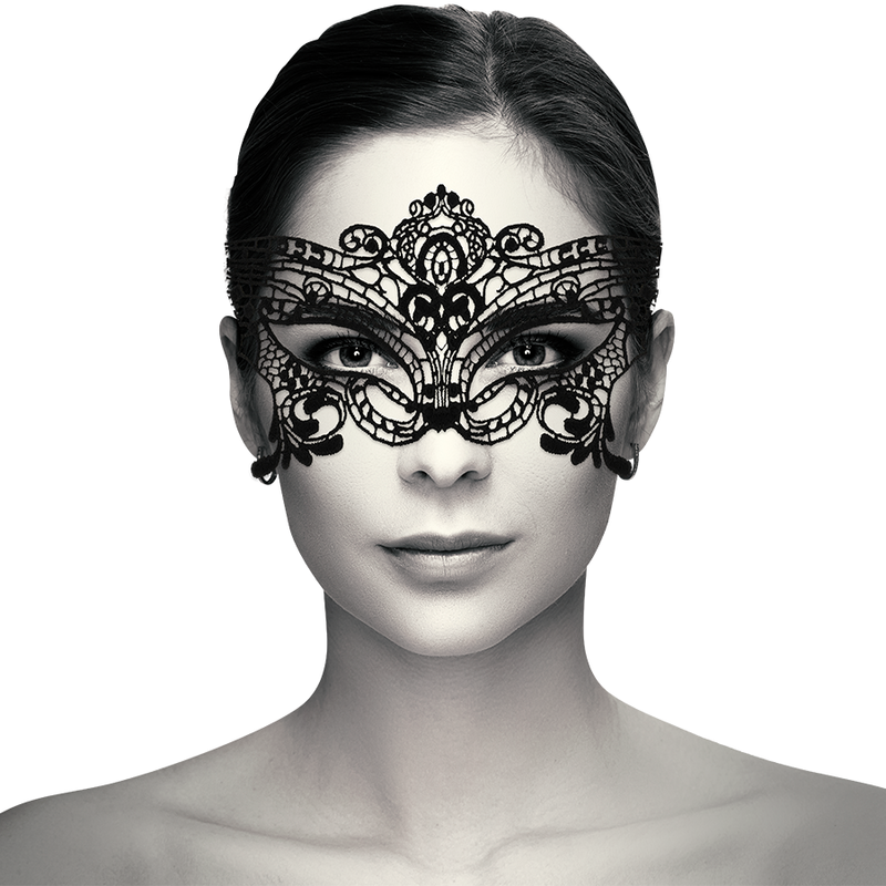 COQUETTE CHIC DESIRE - MSCARA LARGA DE RENDA PRETA - Image 2