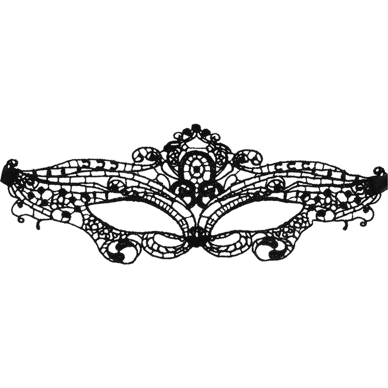 COQUETTE CHIC DESIRE - MSCARA DE RENDA PRETA FINA - Image 2
