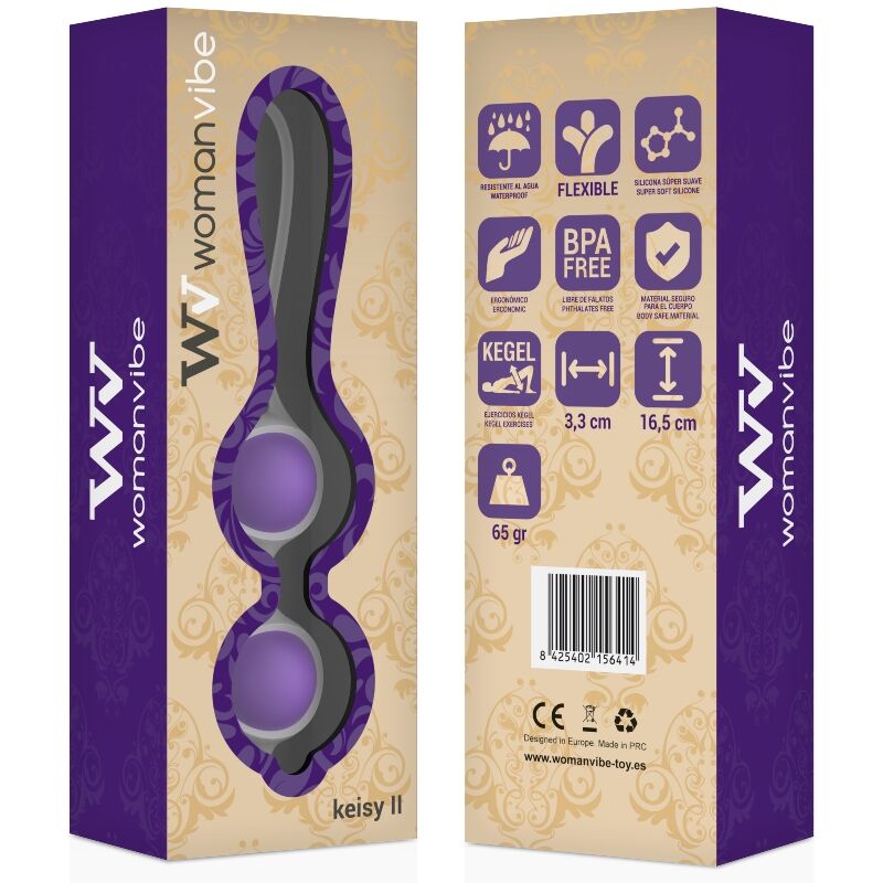 WOMANVIBE - BOLAS DE SILICONE WOMANVIBE KEISY II - Image 2